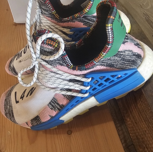 Adidas x Pharrell Williams HU sneakers 10.5 - Picture 8 of 8